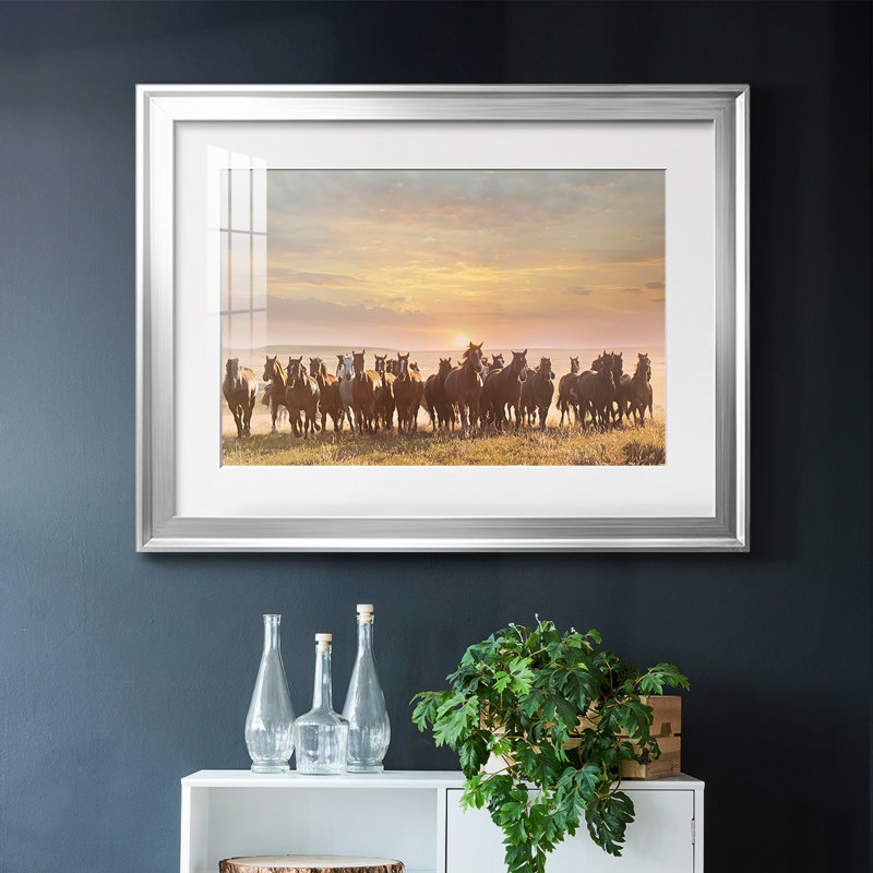 Horse Motion I, Argent, H 19 po x l 27 po x P 1,5 po