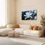«Magnolia Flower Raindrops», ensemble de 1 reproduction d'art sur toile tendue-1113691