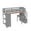 Lit mezzanine simple Putman avec bureau intégré-1646022468