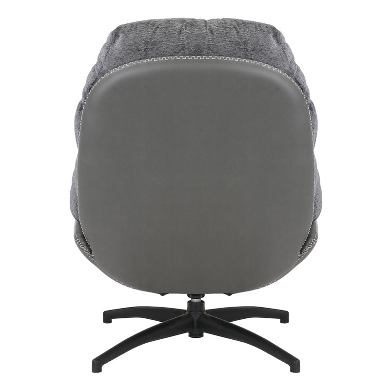 Boun 93cm Wide Tufted Polyester, Grey