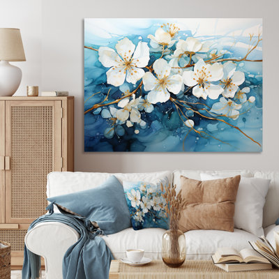 «Drip Transcendent Waters» sur toile