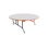 Folding Table - Particleboard Core - Round