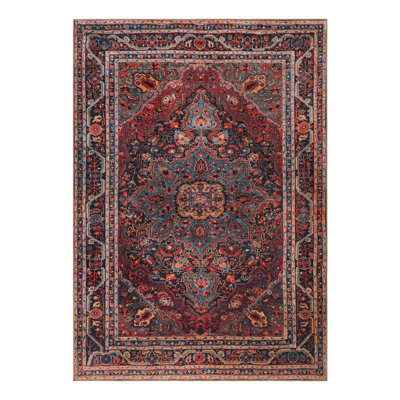 Gamero Chenille Geometric Indoor Rug