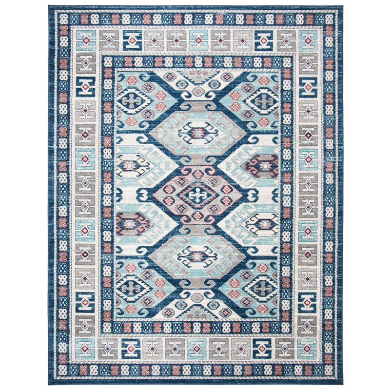 North Adams Oriental Hand Woven Area Rug, Rectangle 122 x 183 cm