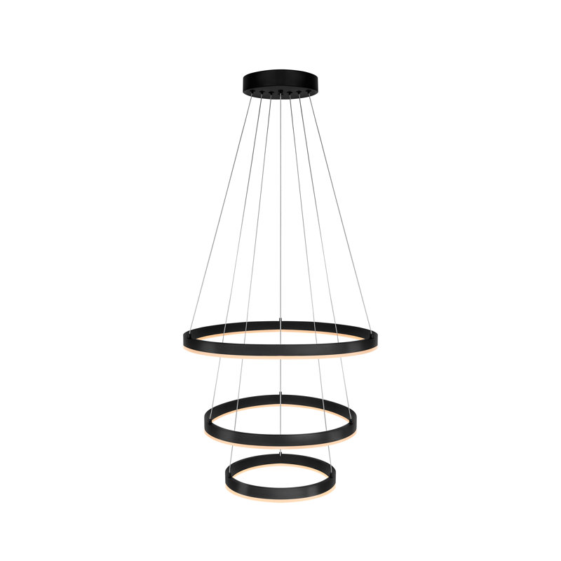 Luminaire suspendu à 3 lumières DEL