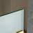 46-47" W x 76" H Pivot Frameless Single Swing Hinge Shower Door, 3/8 in. (10mm) Thickness Shattered-Proof Tempered Clear Glass-107531465
