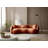 Yazgur 93.6" Curved Modern Upholstered Sofa-2139336431