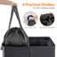 Canvas Laundry Hamper with Handles-2009558489