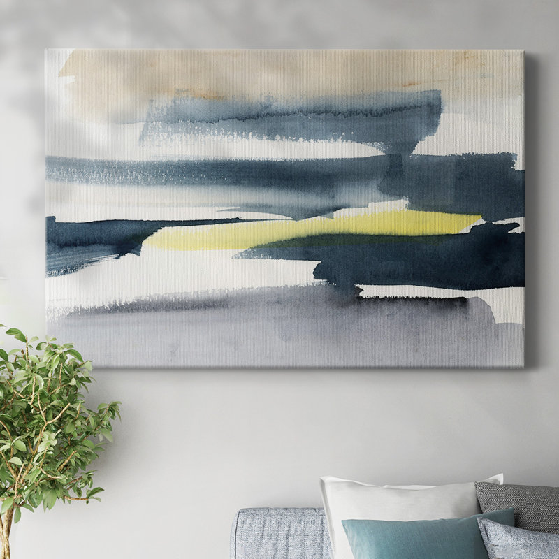 Peeking Sunshine III-Gallery Wrapped Canvas, 40" H x 60" W