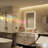 Abbagail LED Bathroom Mirror Bluetooth, Dimmable, Defog, Wall Mount-271356276