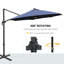 Cristina 2.92m Traditional Parasol-186612292