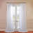 Larsa Linen Blend Sheer Curtain Single Panel-1397415987-1397415986