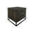 Teak 2 Drawer Nightstand