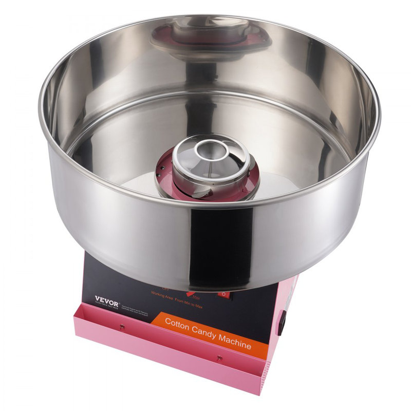 Machine à barbe à papa électrique: Cette machine à barbe à papa est parfaite pour diverses fêtes et convient à la plupart des types de sucre.