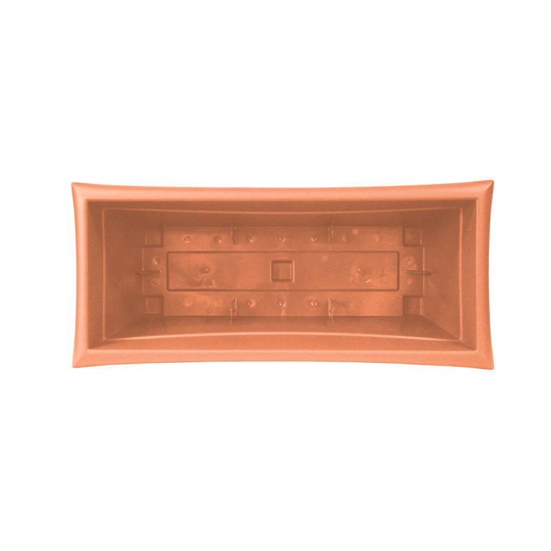 Dayton Coral Recycled Plastic Deck Box Planter