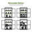 30" W x 18" D Portable Greenhouse Wooden Cold Frame-91993184
