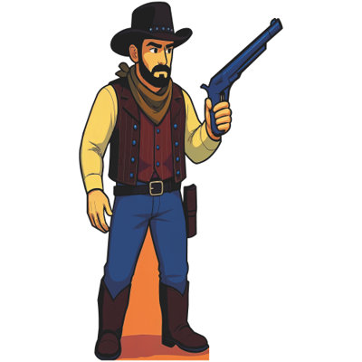 Caricature de SP13478 Cowboy