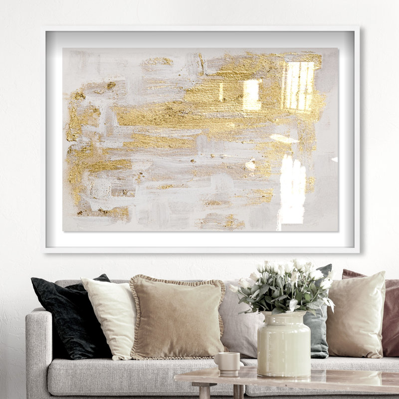 Pure Love - Shadowbox, peinture, H 30 po x l 45 po