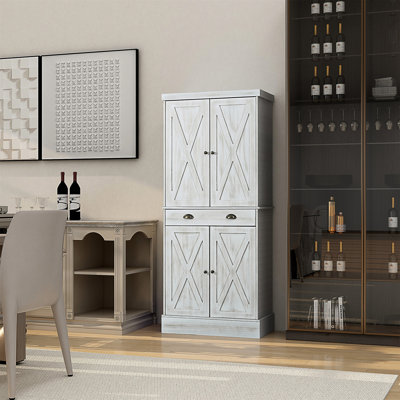 Buffet de rangement 30,3 po Zalyn, naturel
