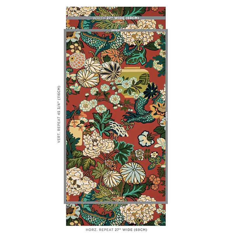 Chiang Mai Dragon Wallpaper, Lacquer