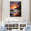 Dreamy Tropical Sunset, plage mexicaine - art mural plage-100410027-134121429