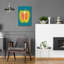  «Veggie Party 6» par Chariklia Zarris, art mural en verre acrylique, 16 po x 24 po-1570294826