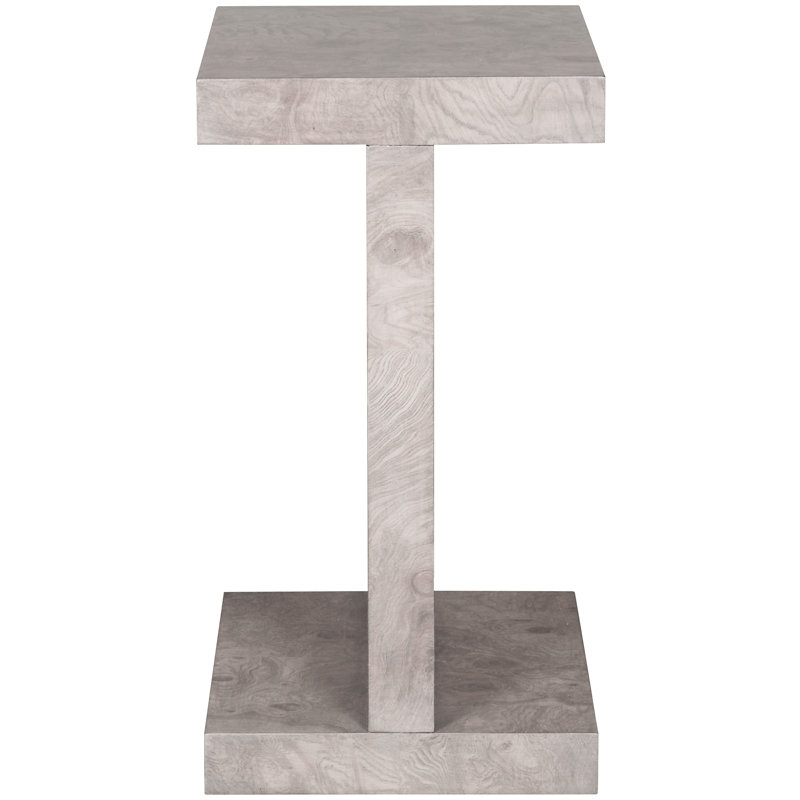 Table de bout Michael Weiss Beckwith, Gris tourterelle