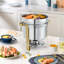 Réchaud à soupe en acier inoxydable 11QT avec marmite pour mariage