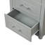 Grande armoire de rangement pour salle de bain, armoire de rangement autoportante avec deux tiroirs et tablette réglable-1696970740