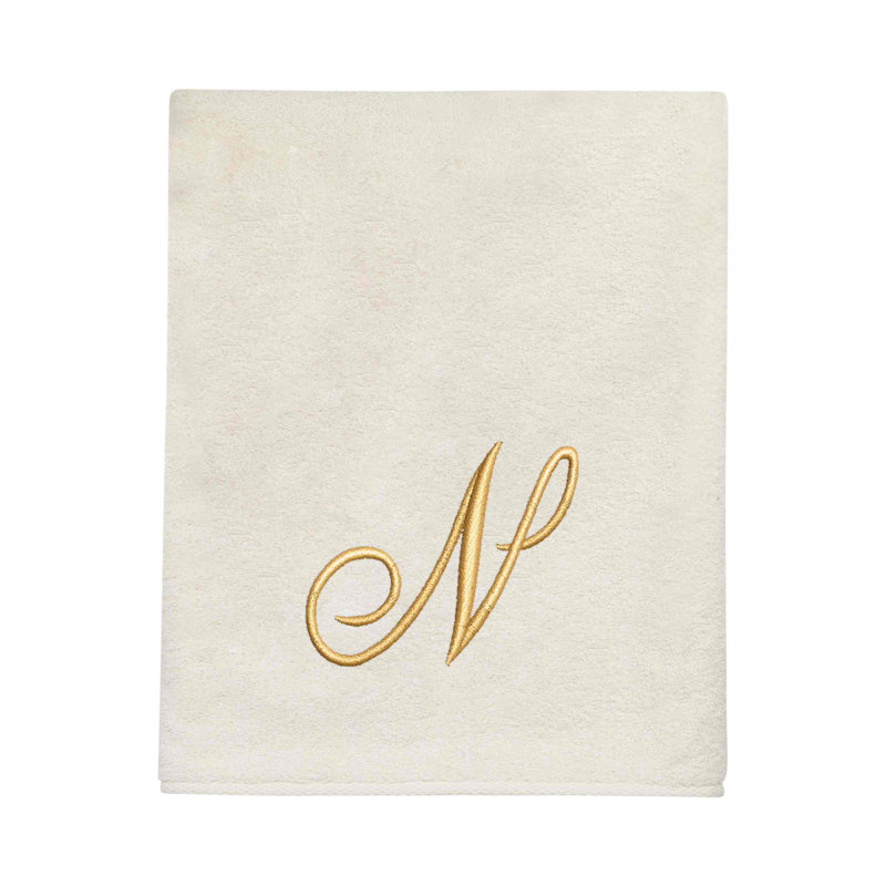 Winston Porter Zakaryan Bath Towel Letter N