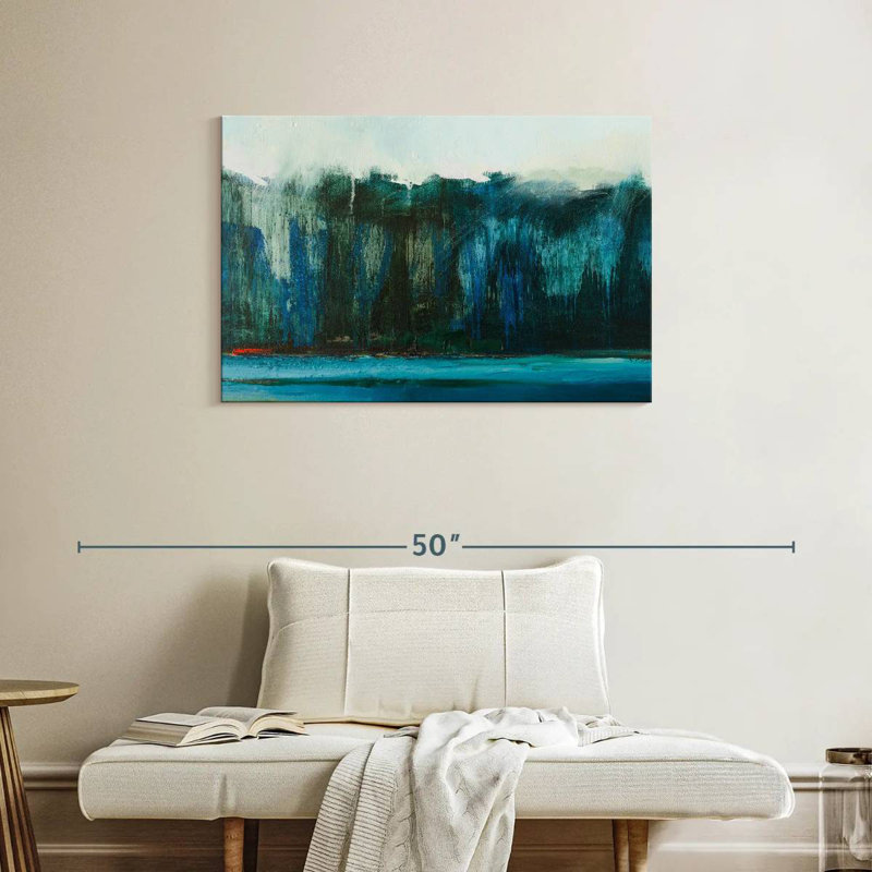 Avery Coastal Cliffs Abstract, 24" H x 36" W