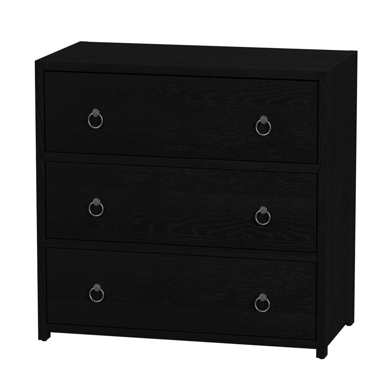 Elin 3 - Drawer Dresser, Black