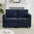 Chenille bleue marine