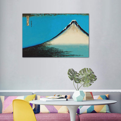 Mount Fuji by Katsushika Hokusai - Wrapped Canvas Painting