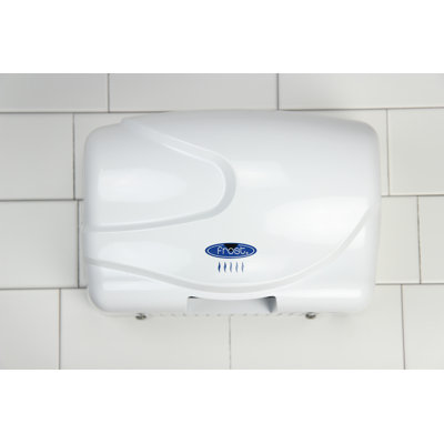 Sèche-mains automatique en blanc