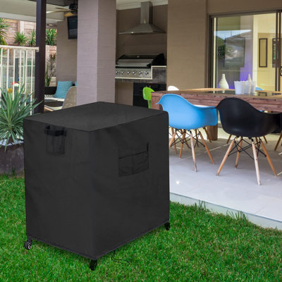 Outdoor Table Cover Large Table, 36 X 32 X 32Inch Waterproof Outdoor Prep Table Cover Pizza Oven Stand Cover