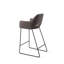 Nithsdale Upholstered Counter Stool with Metal Frame-1066171286-1066171288