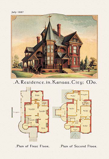 «A Residence in Kansas City, Missouri», impression