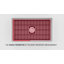 Grille en silicone 23,75 po x 14,875 po en silicone pour évier de cuisine à simple cuve 27 po-64447157