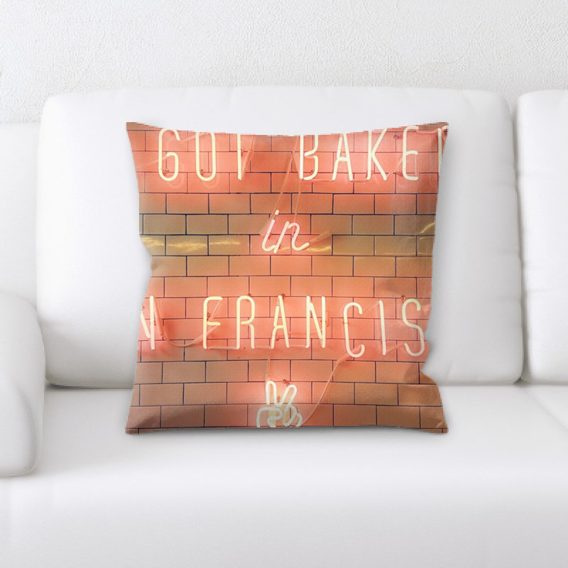 Coussin décoratif néon Jaycee