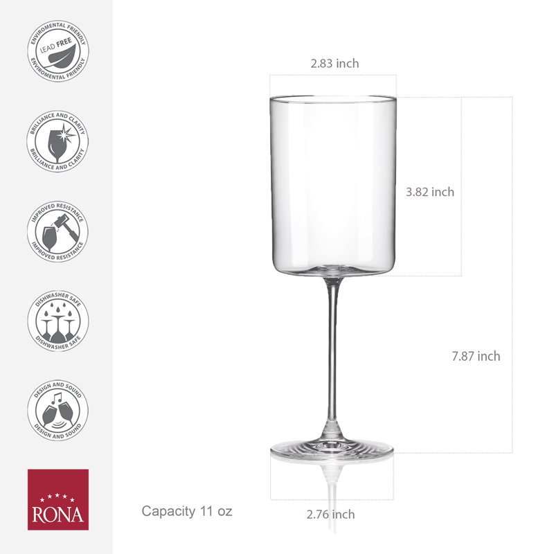 RONA Medium 11 oz. Wine Glass 