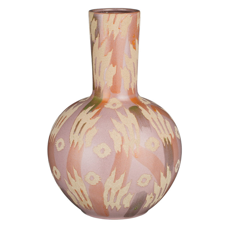 Armetta Ceramics Table Vase, Purple, 34cm H x 52cm W x 52cm D
