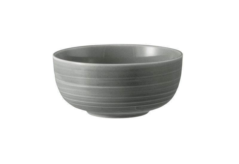 Zayquan Porcelain Cereal Bowl, Gray