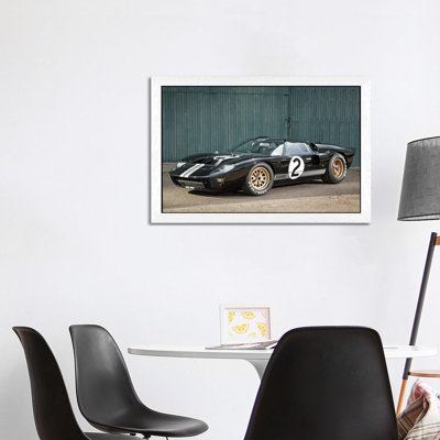Ford Gt40 Le Mans Race Car, 1966 - Print on Canvas