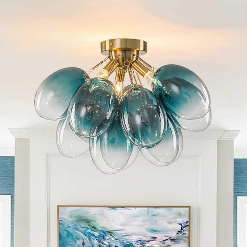 Plafonnier semi-encastré 3 lumières