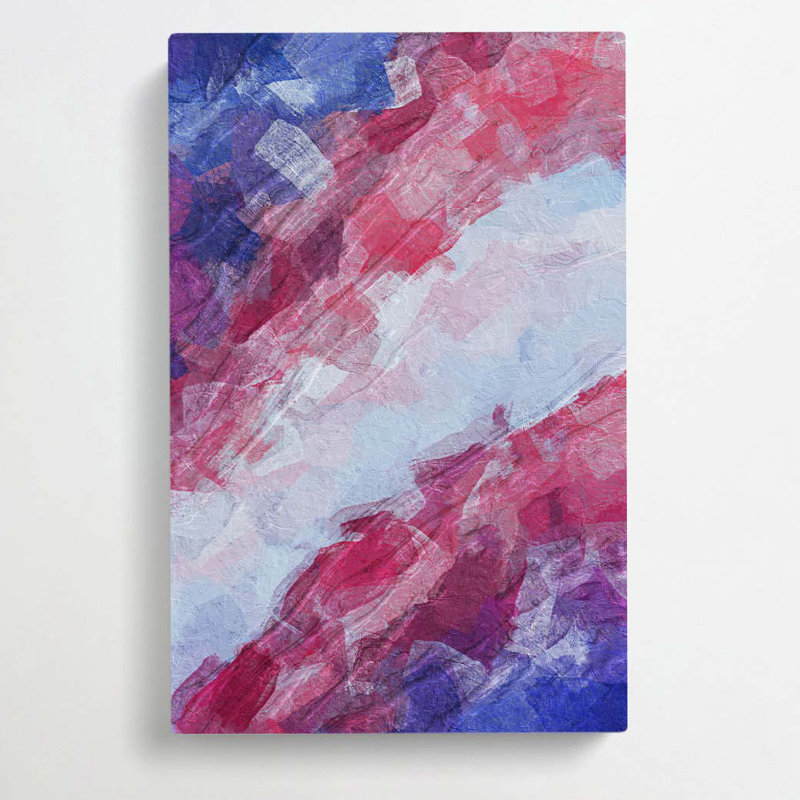 Bold Fortune In Abstract - Wrapped Canvas, 76cm H x 50cm W x 3cm D