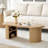 47.24" Oval Coffee Table With Storage-1358591758
