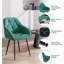 Bharmal 50.5cm H Velvet Upholstered Armchair-342173893-381732070