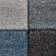 Brooklyn area rug Machine Woven Rectangle Blue/Grey