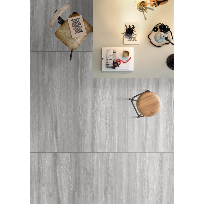 Esplanade 12" x 24" Porcelain Stone Look Wall & Floor Tile